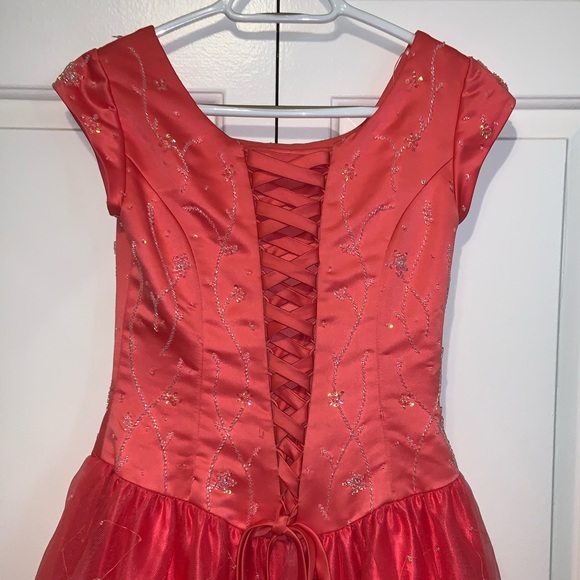 Coral Ballgowns Prom Dress - Picture 5 of 7